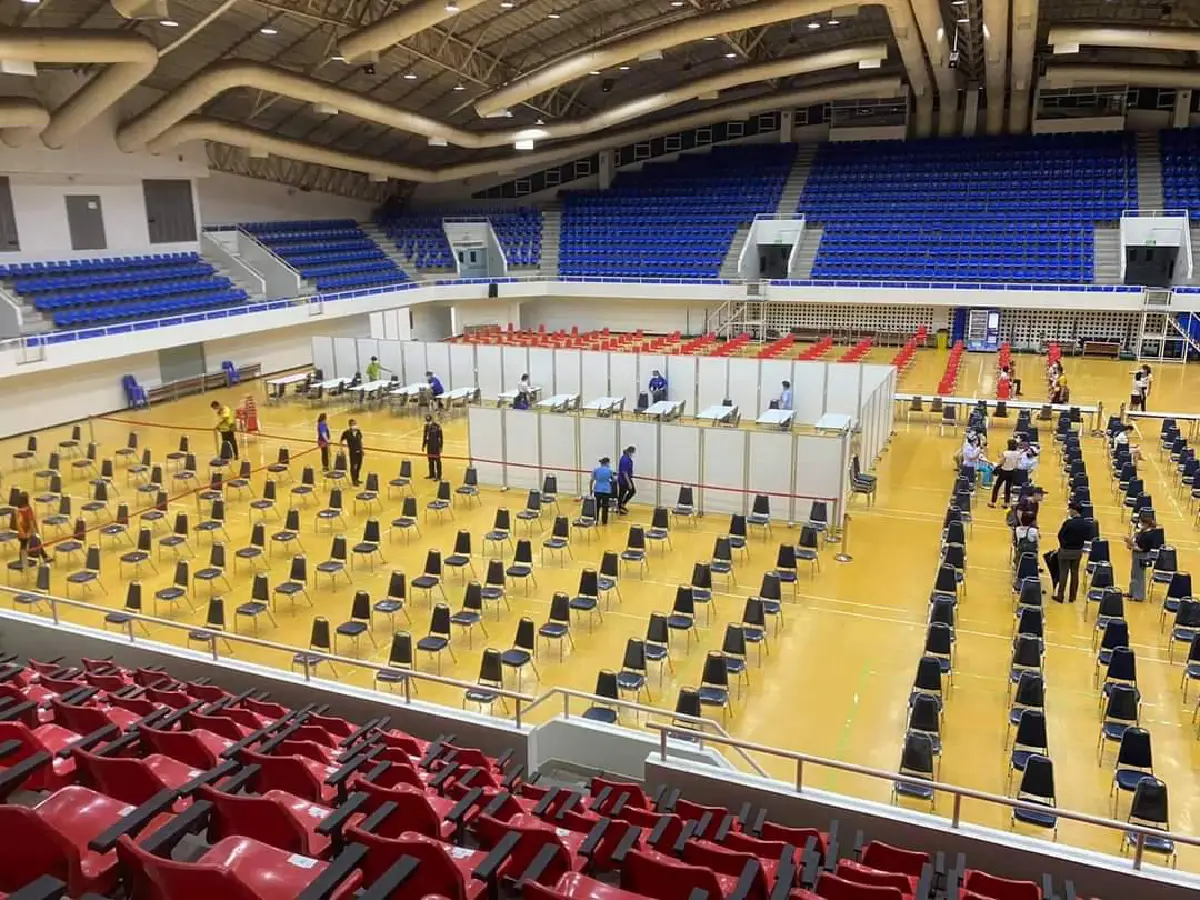 มธ.เปิดยิมเนเซียม 4 จุดฉีดวัคซีนโควิดเปิดให้บริการ 7 มิ.ย.นี้