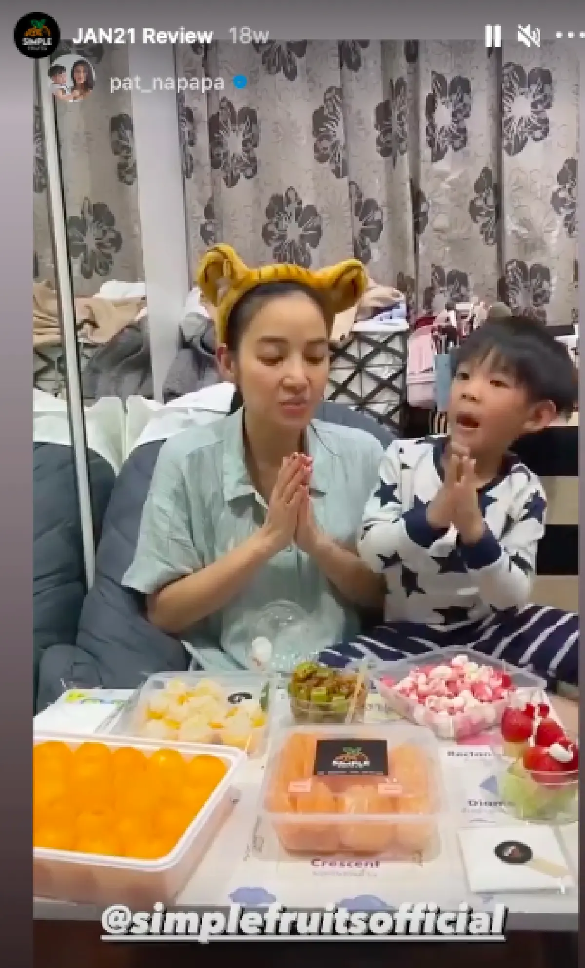 ถูกใจทุกเพศทุกวัย! กับการคัดสรรเลือกทานผลไม้ให้มีสุขภาพดีของเหล่าคนดัง