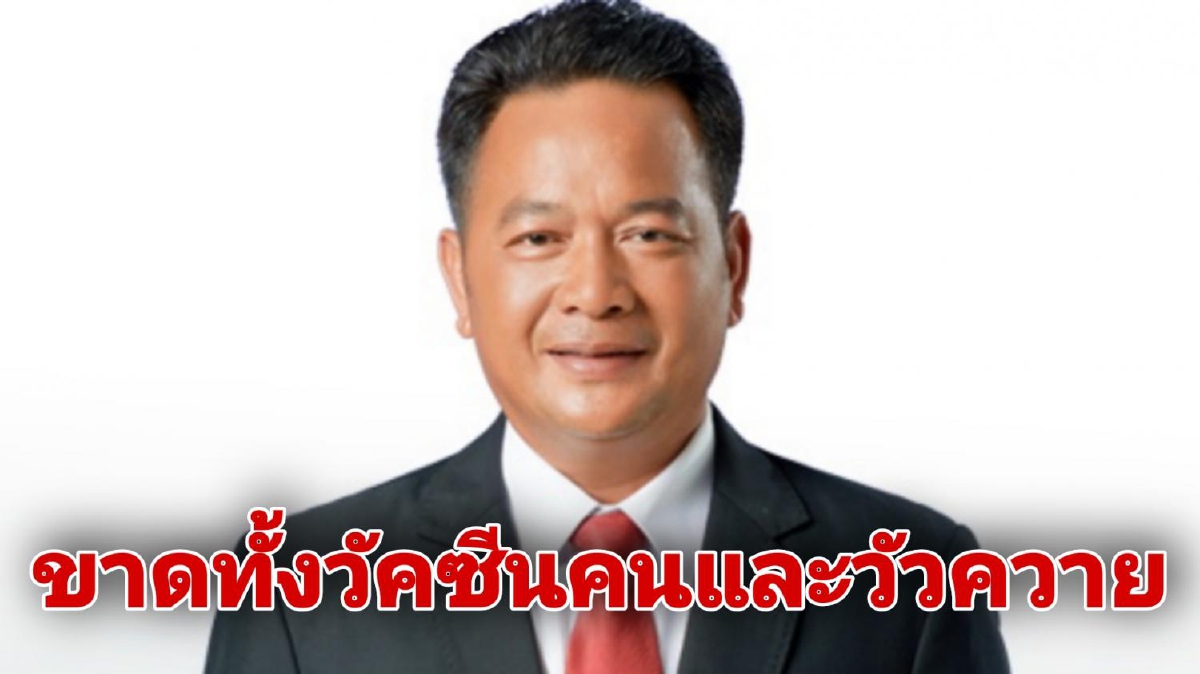 'เพื่อไทย' จี้รัฐคุม "ลัมปีสกิน" โรคระบาดวัว-ควาย หลังทำเกษตรเสียหายหนัก 'เพื่อไทย' จี้รัฐคุม "ลัมปีสกิน" โรคระบาดวัว-ควาย หลังทำเกษตรเสียหายหนัก