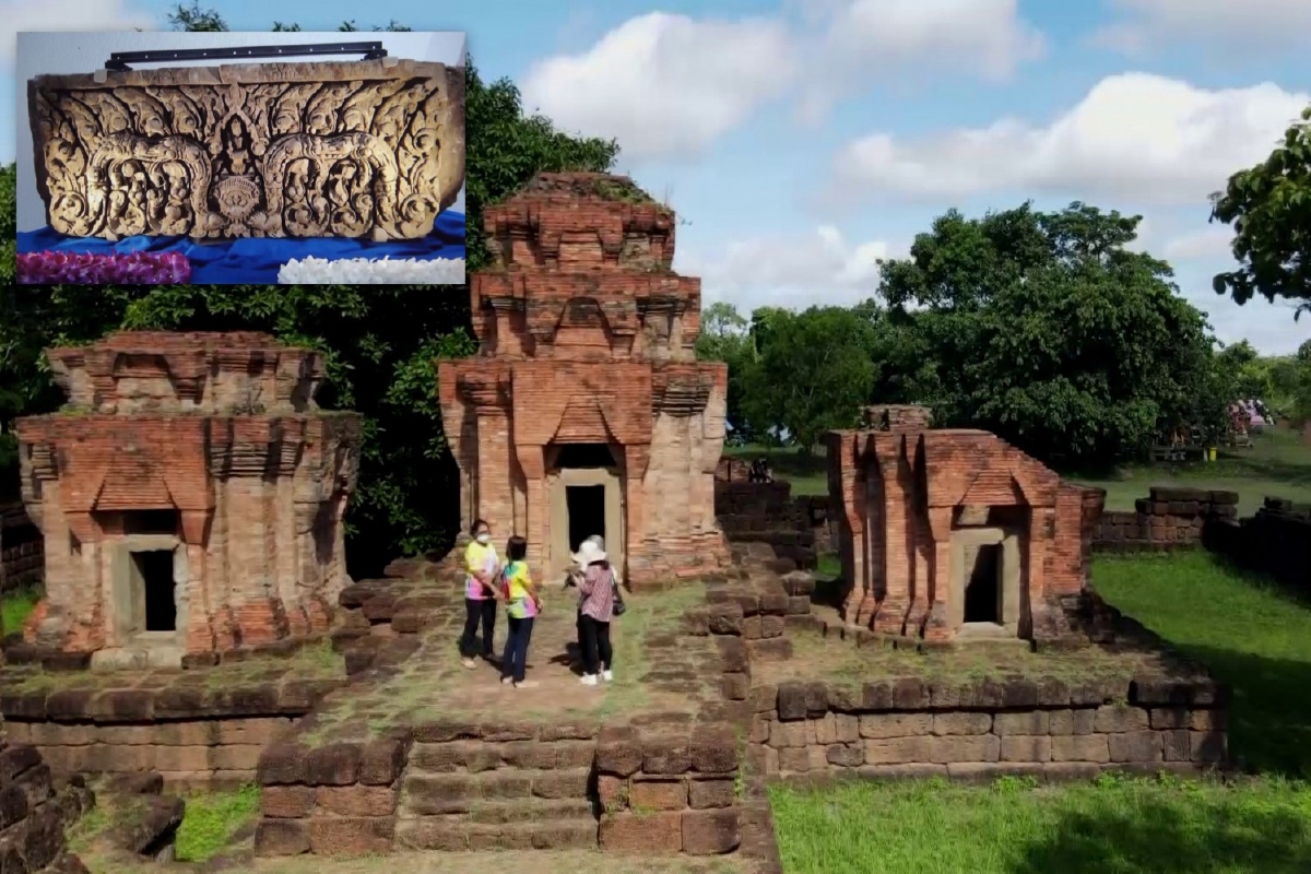 ชาวโนนดินแดงอยากได้ทับหลังของจริงกลับปราสาทหนองหงส์ ชาวโนนดินแดงอยากได้ทับหลังของจริงกลับปราสาทหนองหงส์