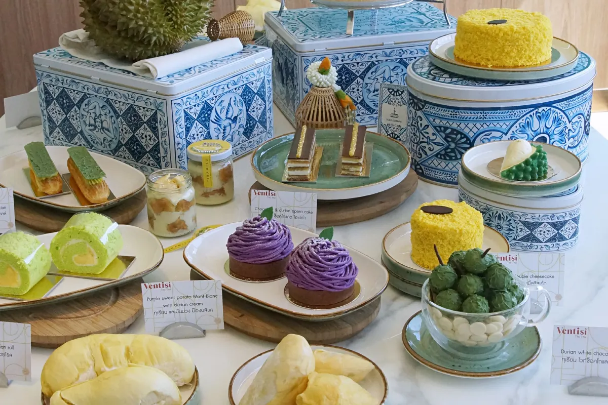 Ventisi-The Thai รังสรรค์สารพันเมนูใหม่จากราชาแห่งผลไม้ ที่สุดของความหอมหวานมันที่คนรักทุเรียนต้องลอง