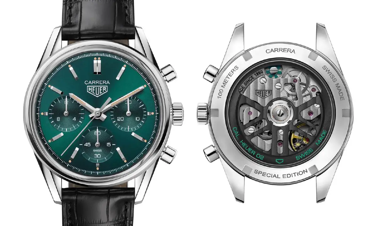 เปิดตัว TAG Heuer Carrera Green Special Edition โฉมใหม่สุดเท่สำหรับเจ้าแห่งนาฬิกาจับเวลา