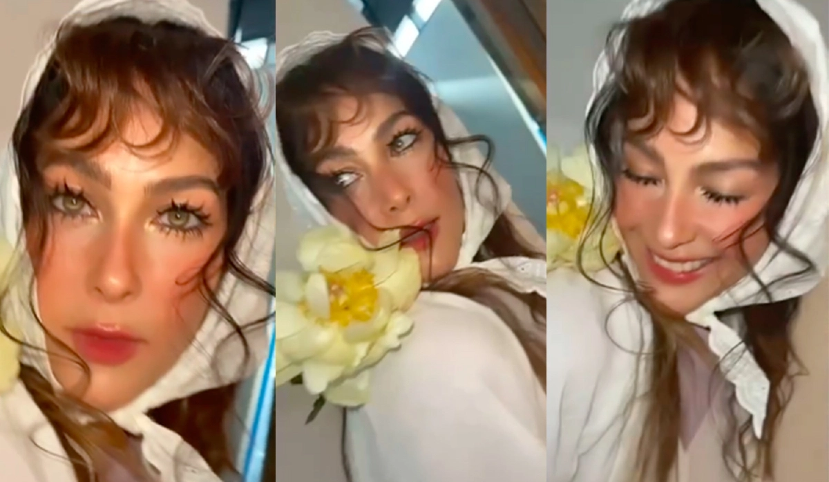 “พอลล่า เทเลอร์” มาในลุคตุ๊กตาฝรั่ง ดวงตาทำเอาสะกดจิตมาก