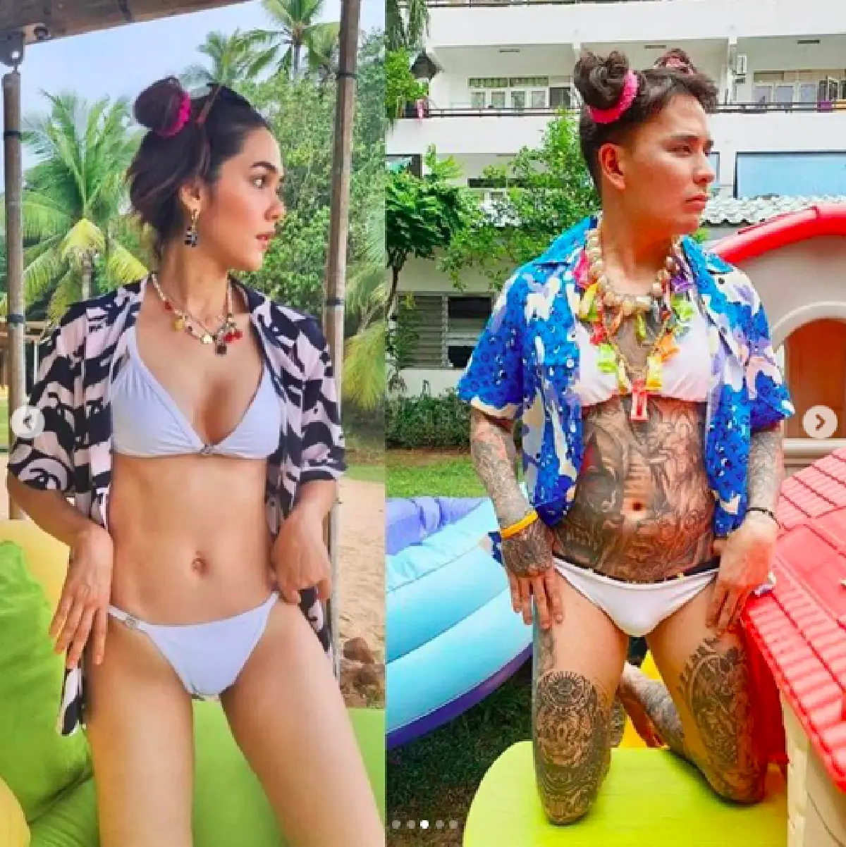 “ชมพู่ อารยา” หลบให้ไว! “แทค ภรัณยู” ขอโคฟเวอร์เป็นแม่เป๊ะตั้งแต่หัวจรดเท้า