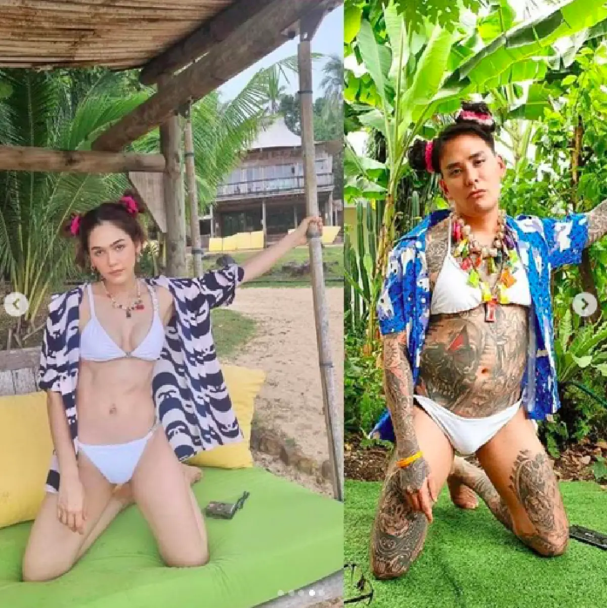 “ชมพู่ อารยา” หลบให้ไว! “แทค ภรัณยู” ขอโคฟเวอร์เป็นแม่เป๊ะตั้งแต่หัวจรดเท้า