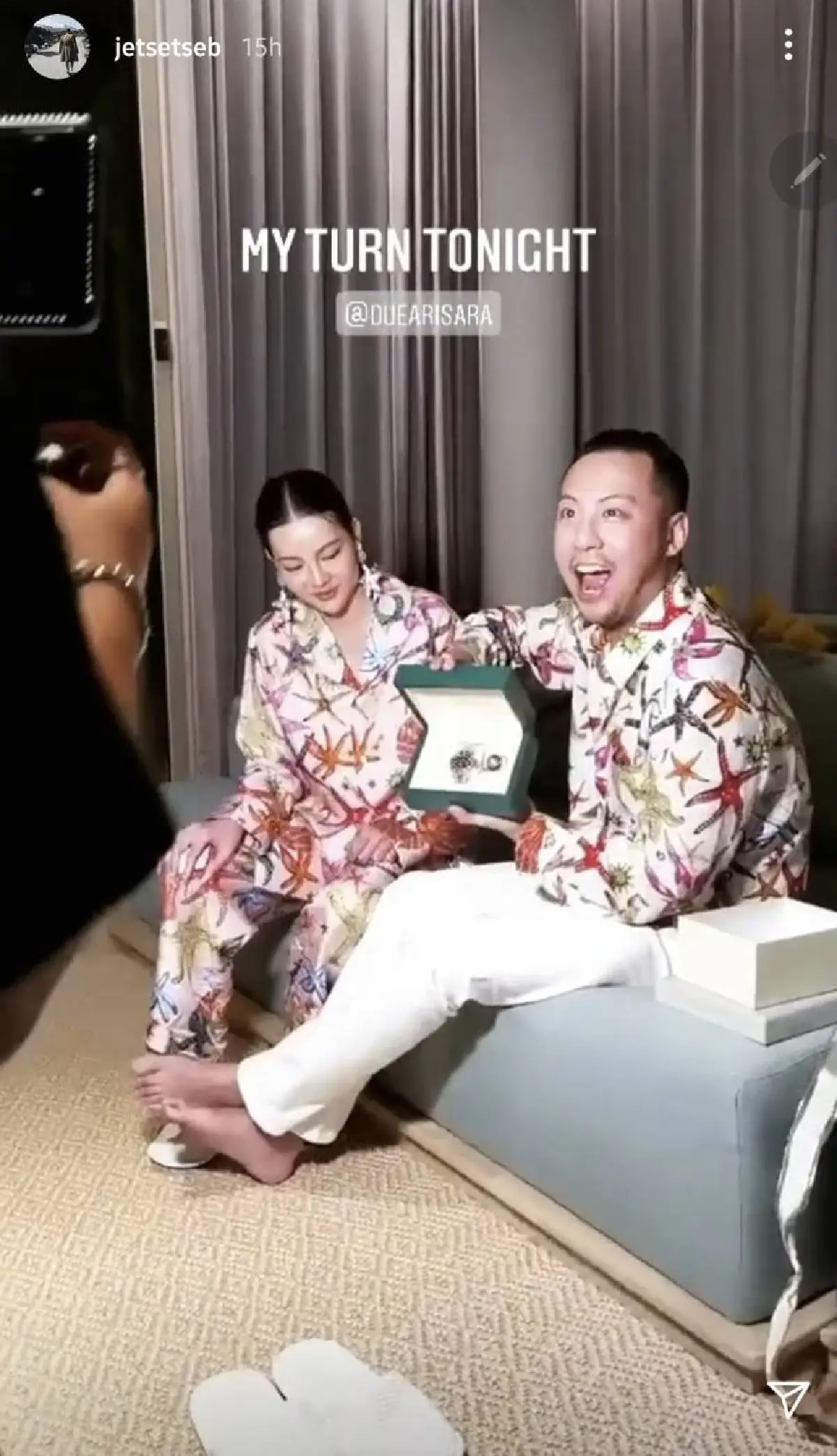 "ดิว" มอบนาฬิกาสุดหรูให้ "เซบาสเตียน" งานนี้เจอเซอร์ไพรส์กลับ สุดอลังการ