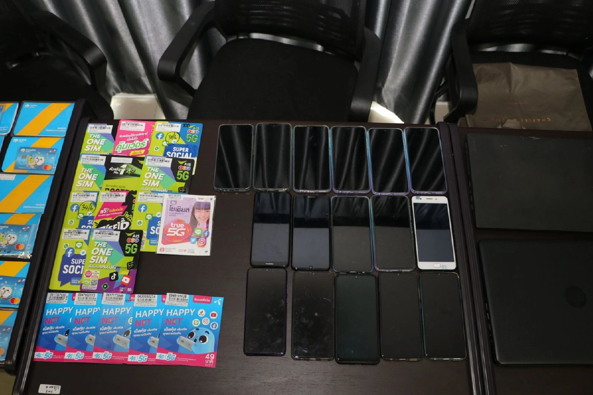 สตม.ทลายแก๊งแอปฯนายทุนจีนปล่อยเงินกู้ดอกเบี้ยโหด