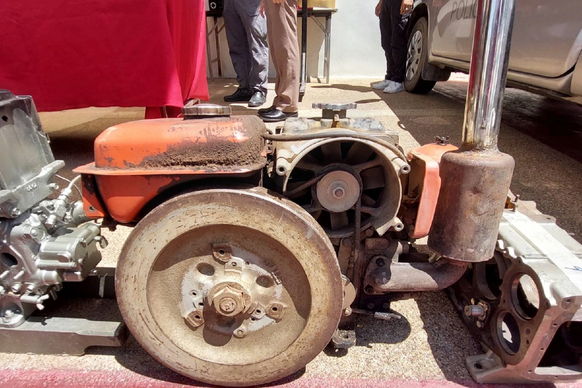 โจรซ้ำเติมทุกข์ขโมยเครื่องมือการเกษตรชาวบ้านชำแหละชิ้นขาย 