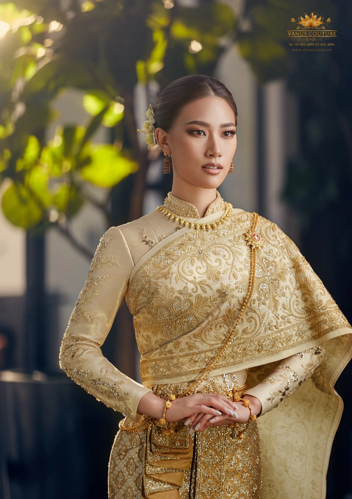  New Collection : แฟชั่นชุดไทยสุดหรูจาก วนัช กูตูร์