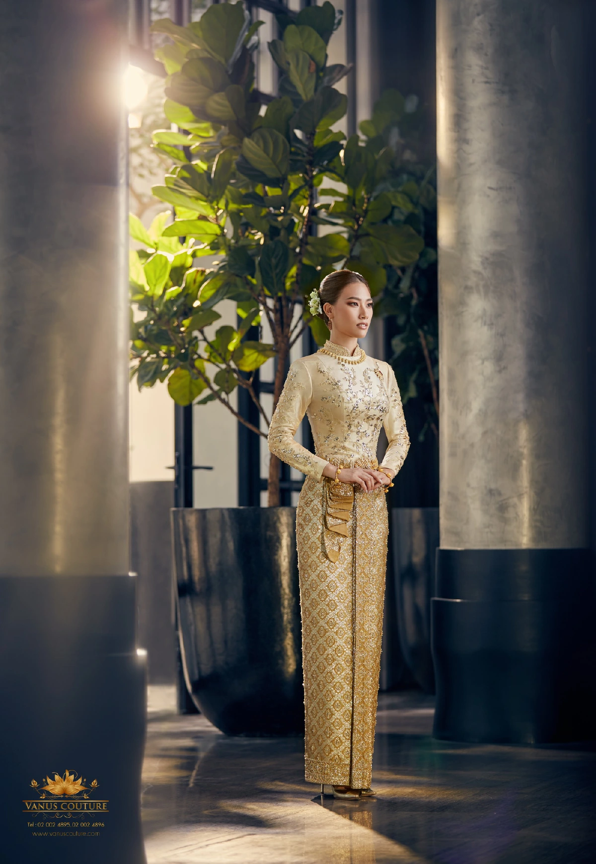  New Collection : แฟชั่นชุดไทยสุดหรูจาก วนัช กูตูร์