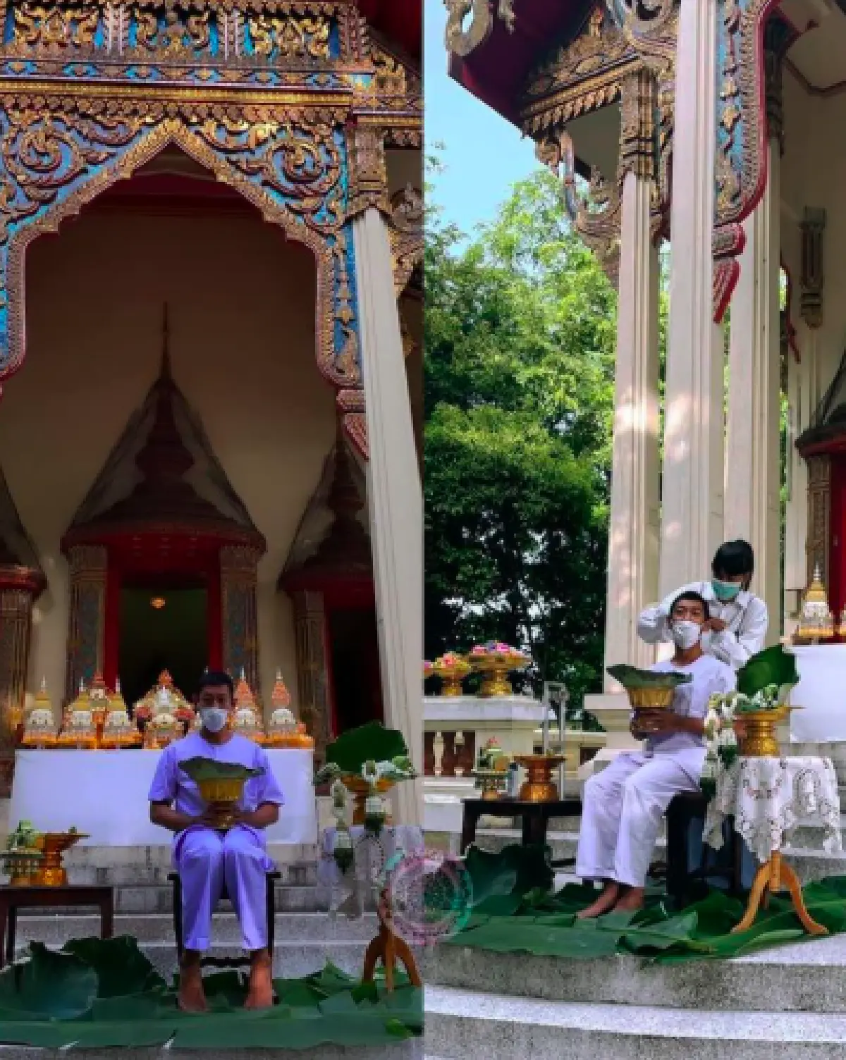 อนุโมทนาบุญพระใหม่! “ป๋อมแป๋ม” เข้าพิธีอุปสมบทแบบเรียบง่าย 