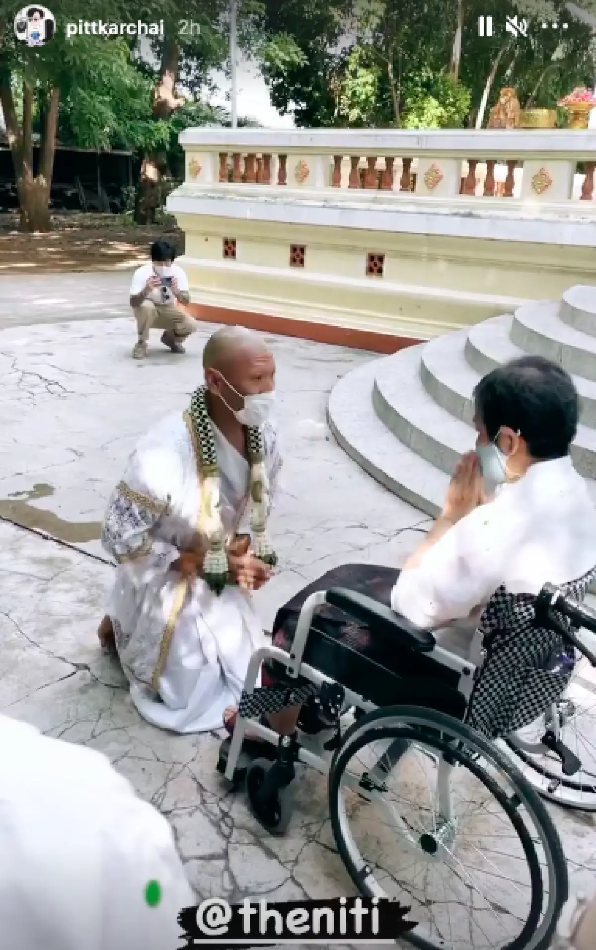 อนุโมทนาบุญพระใหม่! “ป๋อมแป๋ม” เข้าพิธีอุปสมบทแบบเรียบง่าย 