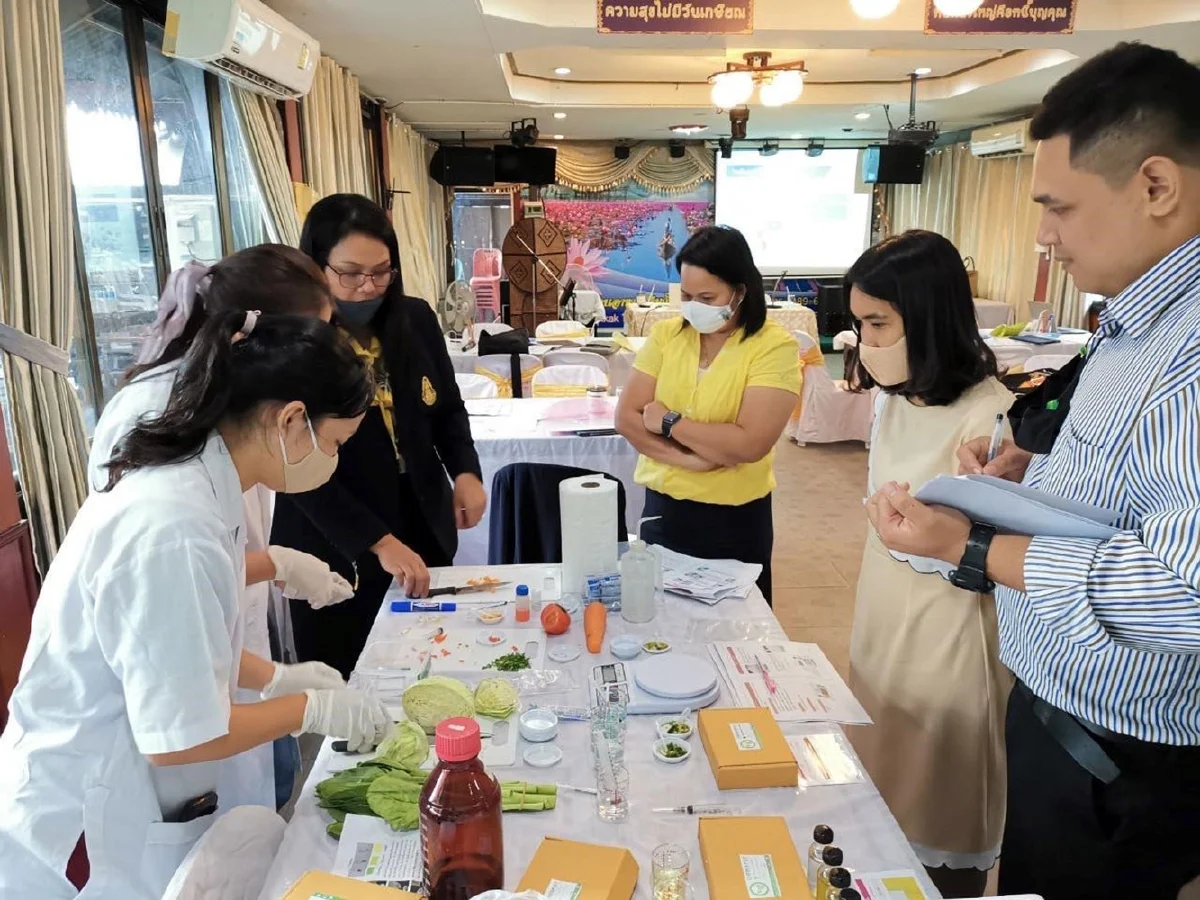 สวทช. โปรแกรม ITAP หนุนผู้ประกอบการ ‘พัฒนาชุดตรวจสอบภาคการเกษตร’ – ‘น้ำยาล้างผักผลไม้’ ช่วยลดปนเปื้อนจุลินทรีย์-สารเคมีตกค้าง ใช้ง่ายทราบผลทันที