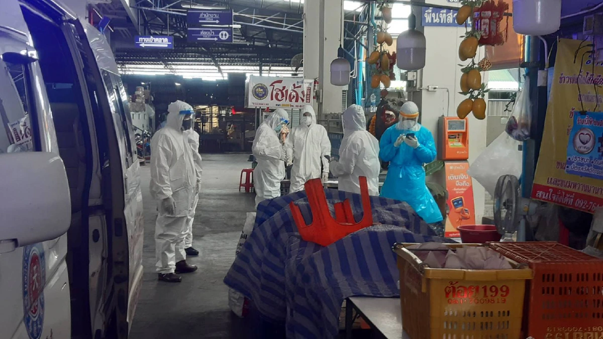 ปากน้ำติดโควิดอีก696รายพบคลัสเตอร์ใหญ่ติดเกือบทั้งรง.326 ราย 