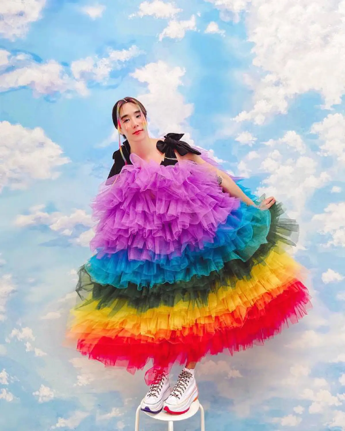 “เขื่อน ภัทรดนัย” สวยและปังมาก! ในลุคดีว่าสาว Ariana Grande ฉลอง Pride Month