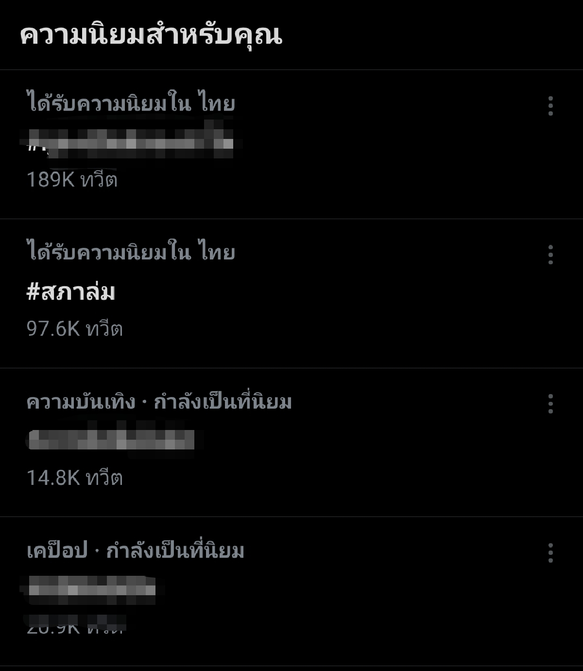 #สภาล่ม ติดเทรนด์ทวิตเตอร์หลังส.ส.รัฐบาลขาดประชุมหลายคน