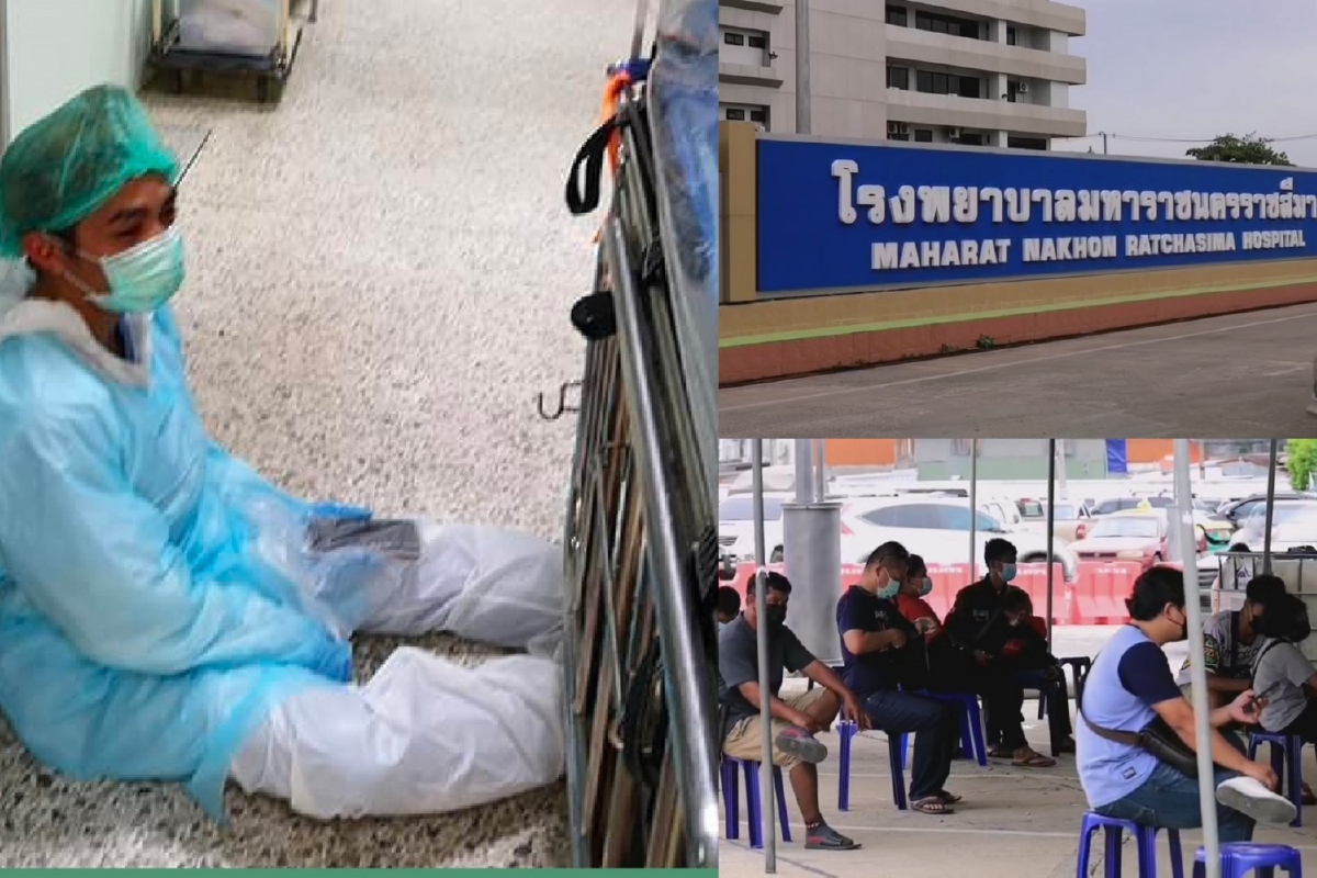 โคราชเจอคลัสเตอร์แคมป์คนงานวันเดียว15รายจ่อวิกฤตเตียงคนไข้โควิดอีก โคราชเจอคลัสเตอร์แคมป์คนงานวันเดียว15รายจ่อวิกฤตเตียงคนไข้โควิดอีก