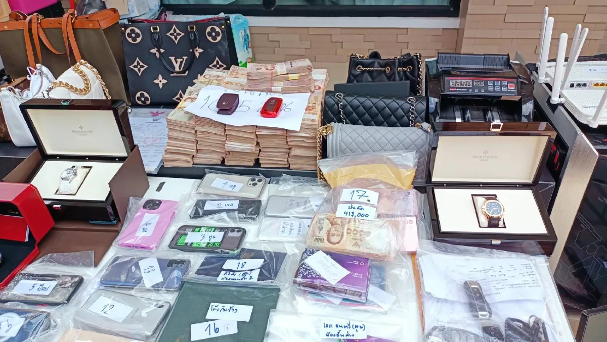 บุกจับพนันออนไลน์เครือข่ายใหญ่พบมีเงินหมุนเวียน1.2พันล้านต่อเดือน