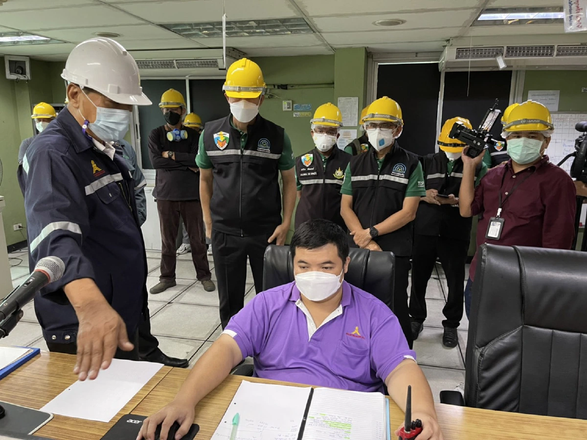 ตรวจขั้นตอนเผาสารพิษสไตรีนยันได้มาตรฐานไร้สารตกค้าง