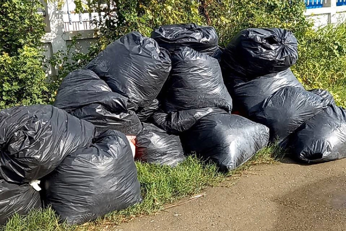 รถตู้ติดไฟไซเรนลอบขนขยะติดเชื้อโควิดทิ้งข้างโรงงาน