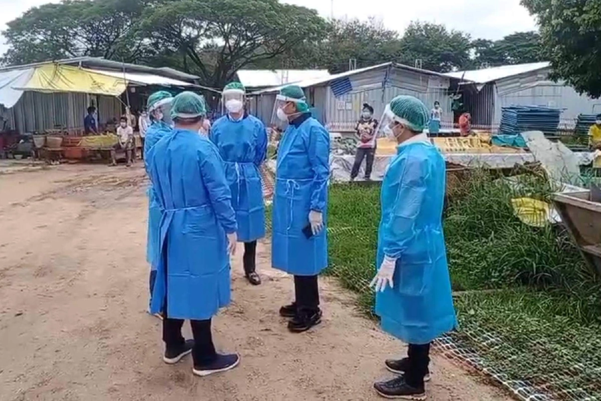 ขอนแก่นสั่งปิดแคมป์คนงานกลางเมืองติดโควิด85คน