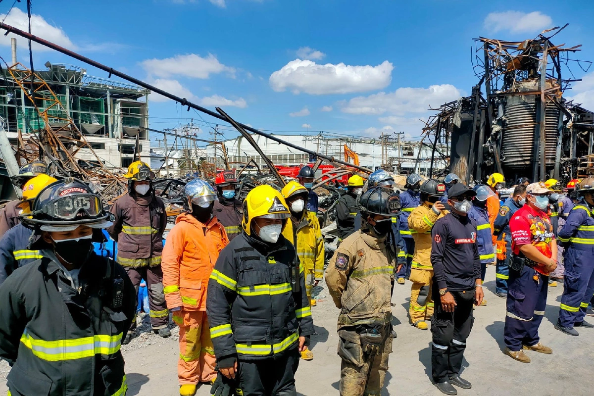 สดุดีไว้อาลัย"พอส"จบภารกิจกู้ภัยสารเคมีหมิงตี้