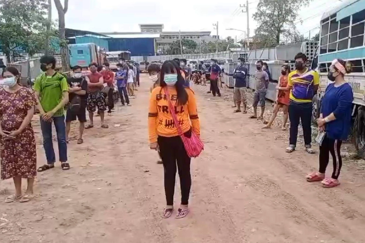 ขอนแก่นสั่งปิดแคมป์คนงานกลางเมืองติดโควิด85คน