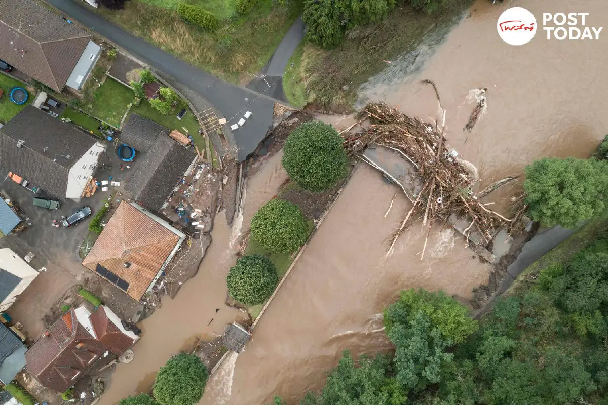 เยอรมนีเจอน้ำท่วมครั้งใหญ่ในรอบหลายศตวรรษดับเกินร้อย