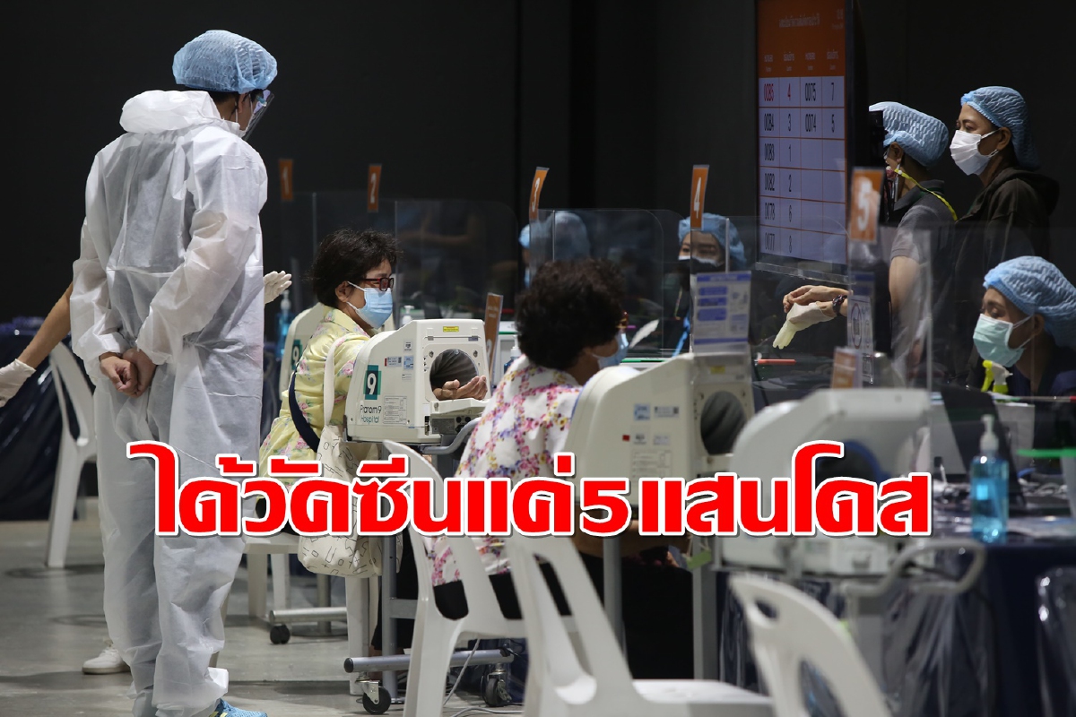 กทม.ยันได้รับจัดสรรวัคซีนเพียง5แสนโดสฉีดให้ผู้สูงอายุ กทม.ยันได้รับจัดสรรวัคซีนเพียง5แสนโดสฉีดให้ผู้สูงอายุ