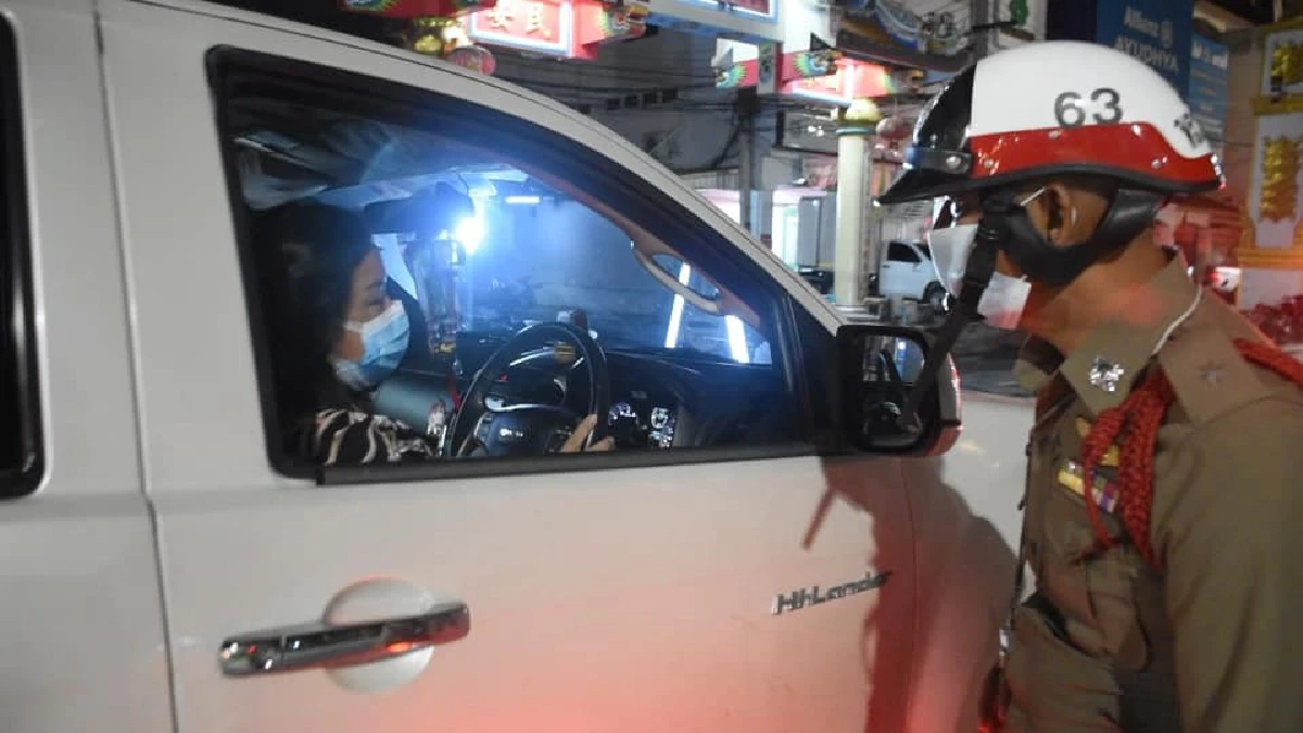 เคอร์ฟิวคืนแรกอยุธยาคุมโควิดทุกอย่างเงียบสงบ