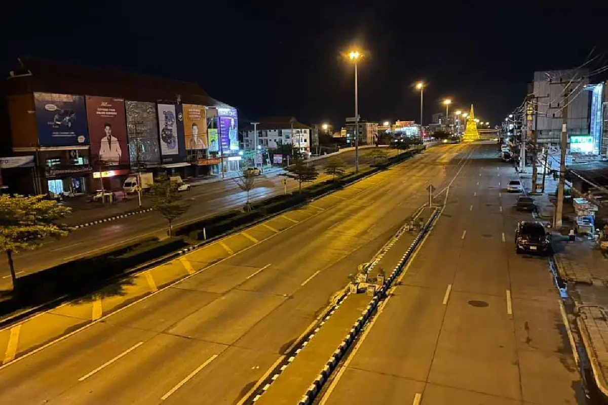 เคอร์ฟิวคืนแรกอยุธยาคุมโควิดทุกอย่างเงียบสงบ