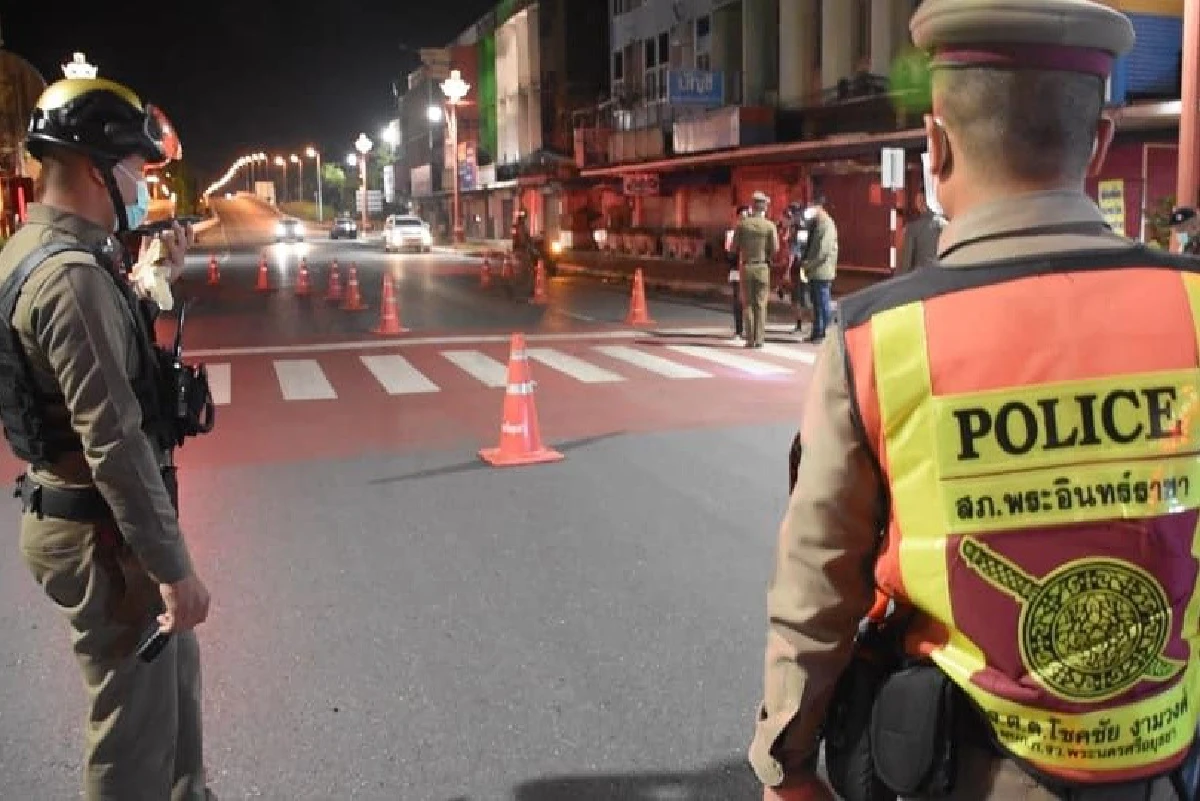 เคอร์ฟิวคืนแรกอยุธยาคุมโควิดทุกอย่างเงียบสงบ