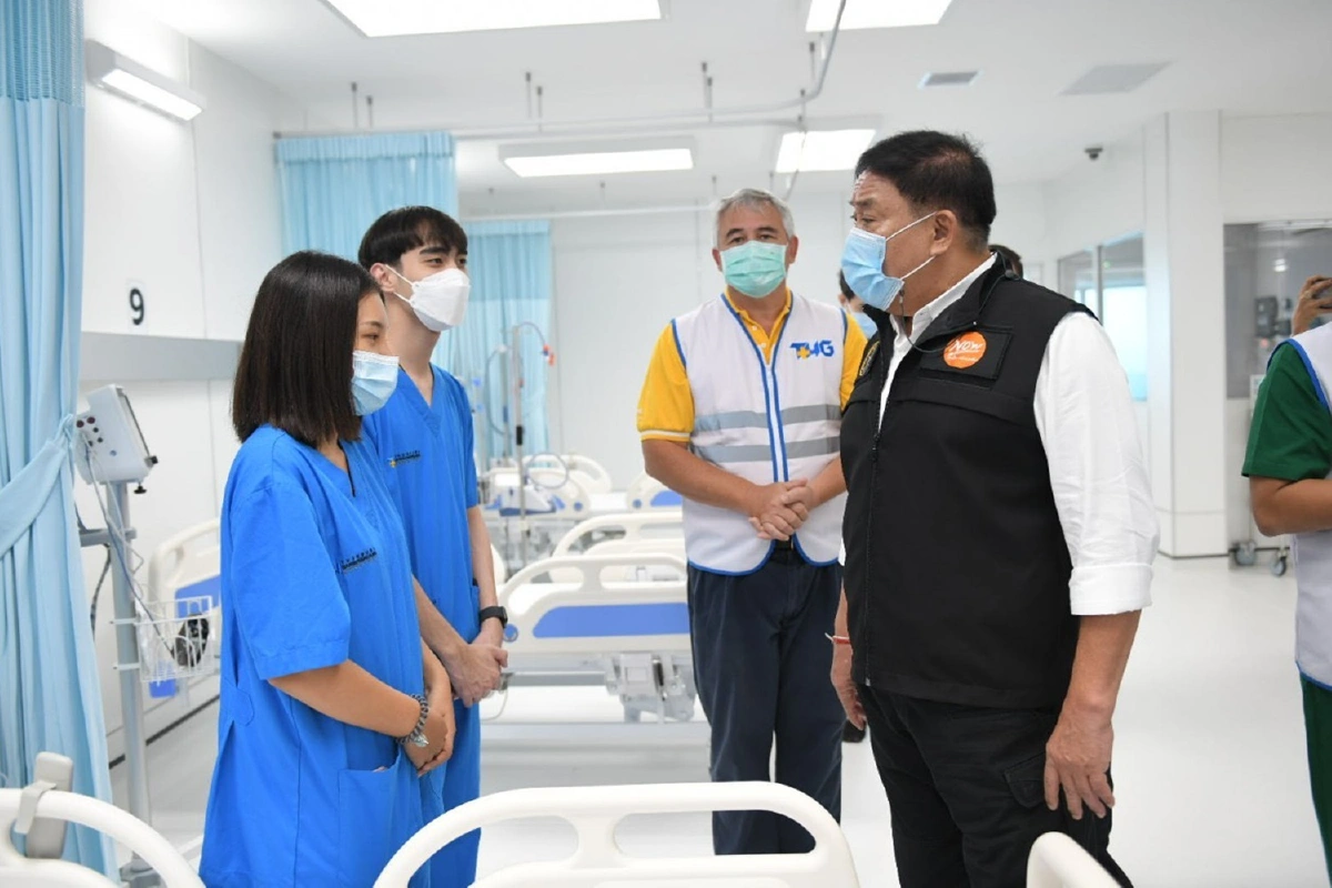 กทม.เปิด Modular ICUอาคารที่2 รับผู้ป่วยโควิดสีแดง