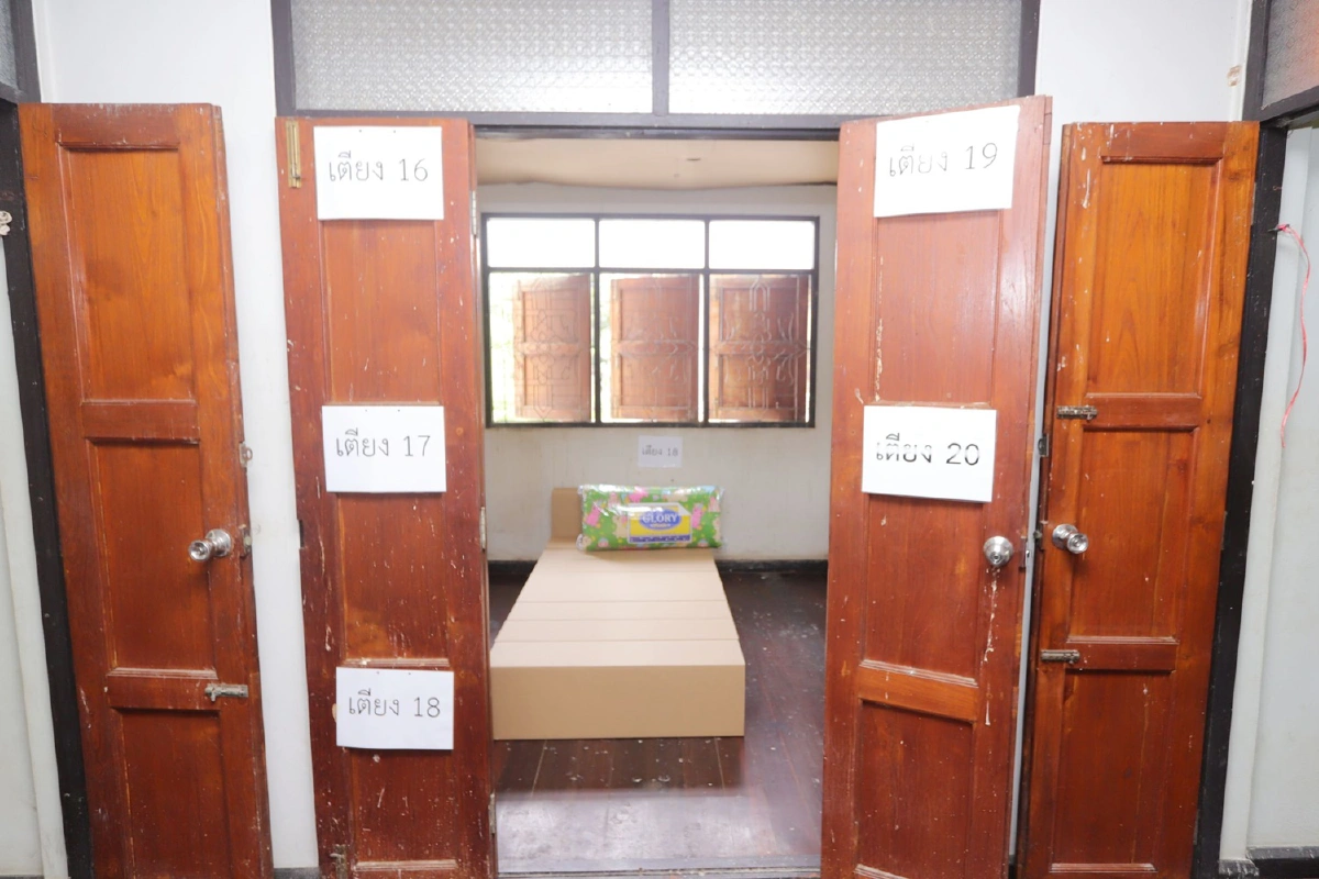 วัดร่วมกู้วิกฤตโควิดเปิดกุฏิสงฆ์รับผู้ป่วยชุมชนรักษา