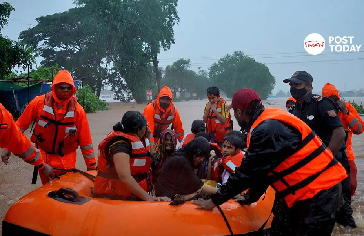 อินเดียอ่วมพายุฝนกระหน่ำแผ่นดินถล่มดับอย่างน้อย 125