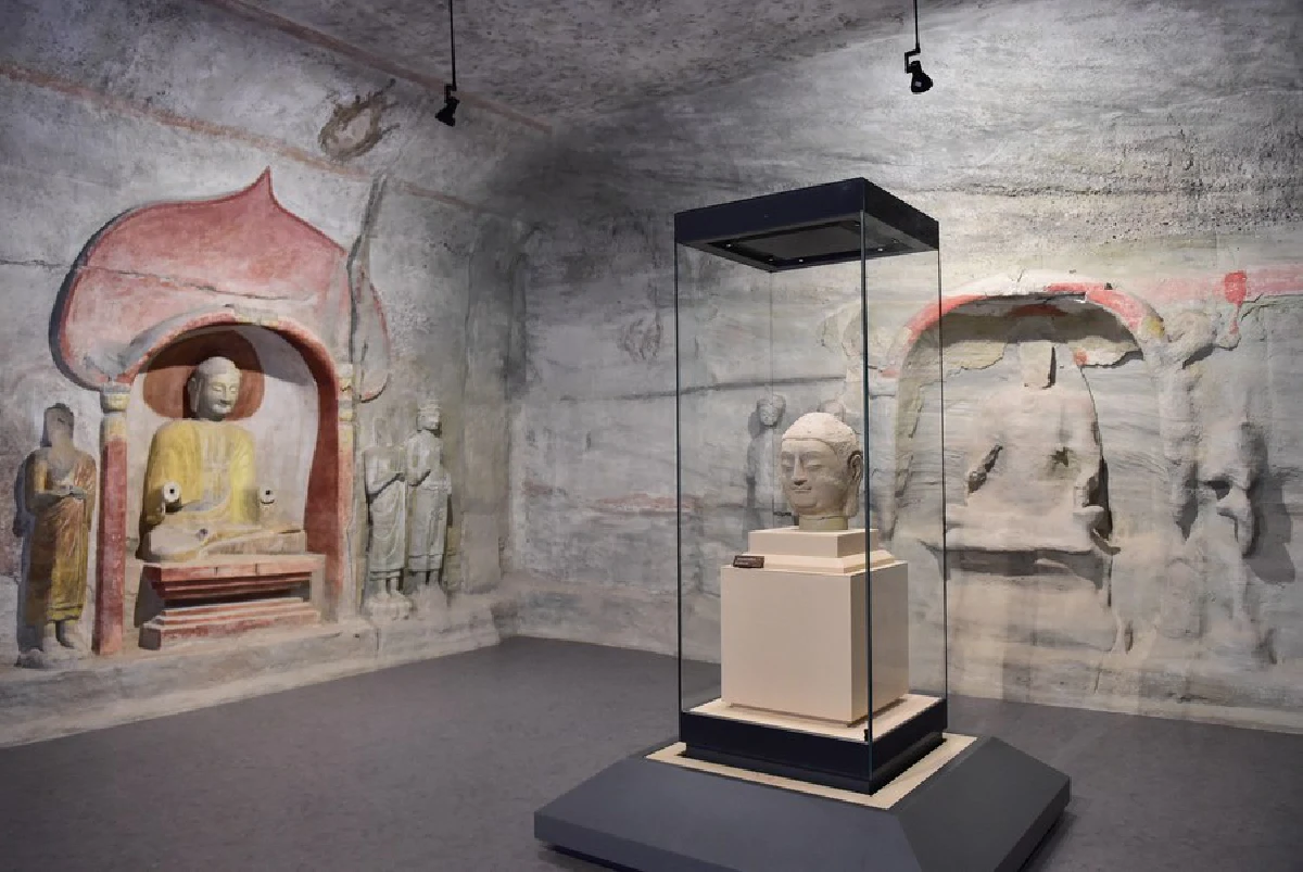 เศียรพระพุทธรูปพันปี กลับคืนสู่หมู่ถ้ำเขาเทียนหลง