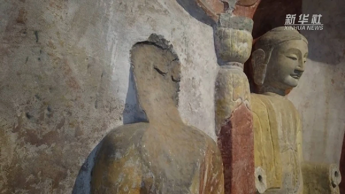 เศียรพระพุทธรูปพันปี กลับคืนสู่หมู่ถ้ำเขาเทียนหลง