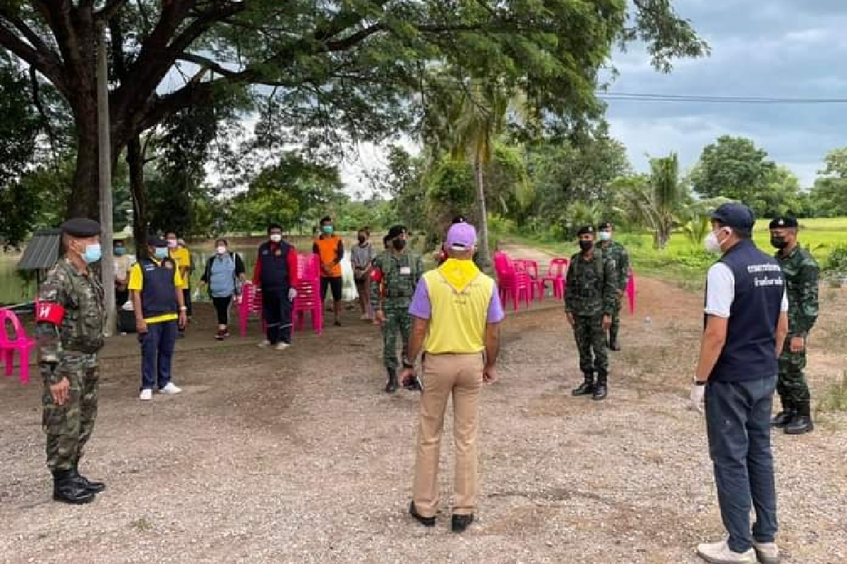 จับตรวจโควิด4หมู่บ้าน1,014 รายเจอติดเชื้อ138คน