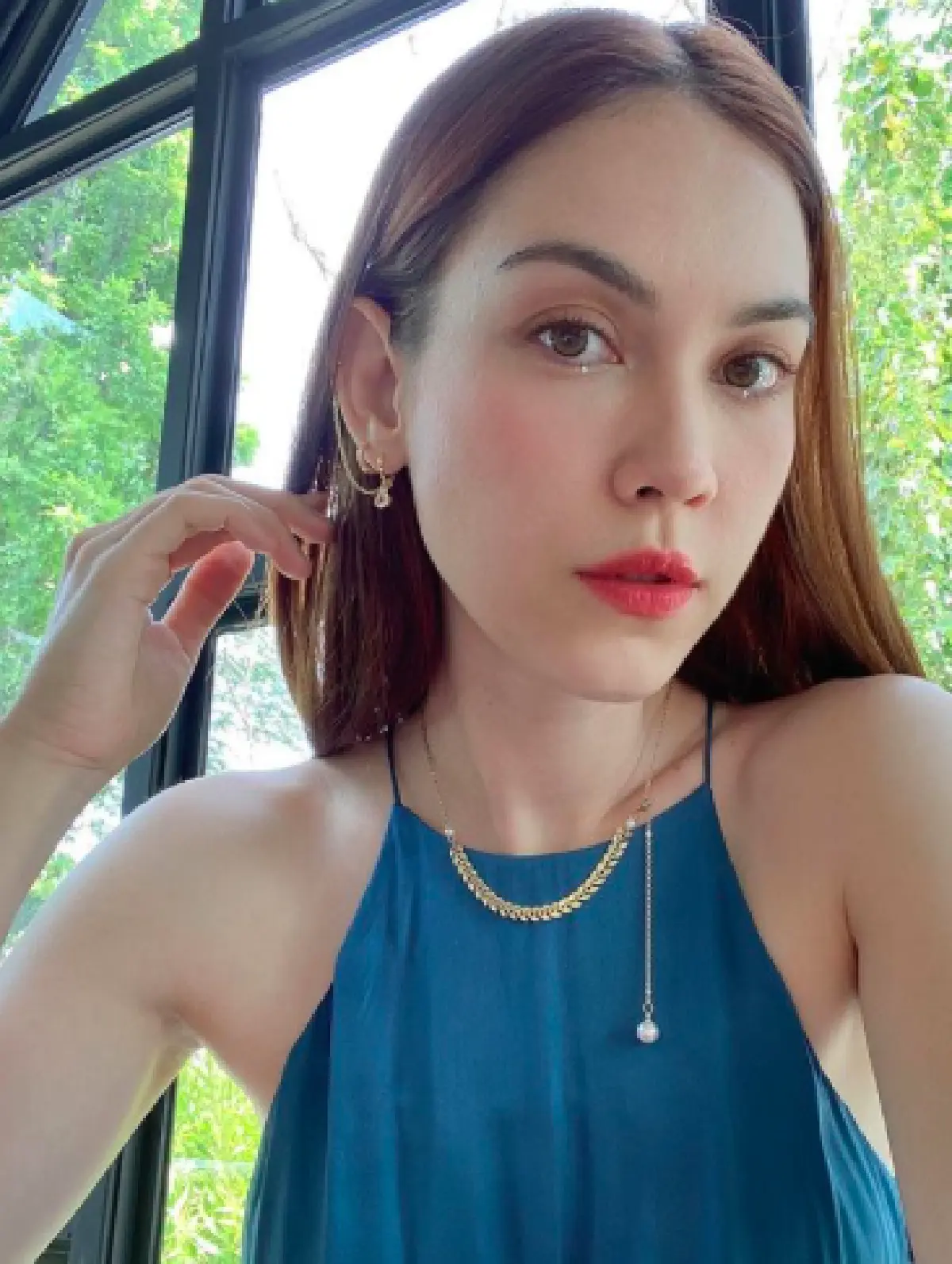 "แมท ภีรนีย์" ใส่บิกินี่โชว์หุ่นแซ่บ นอนโพสท่าชิลๆ 