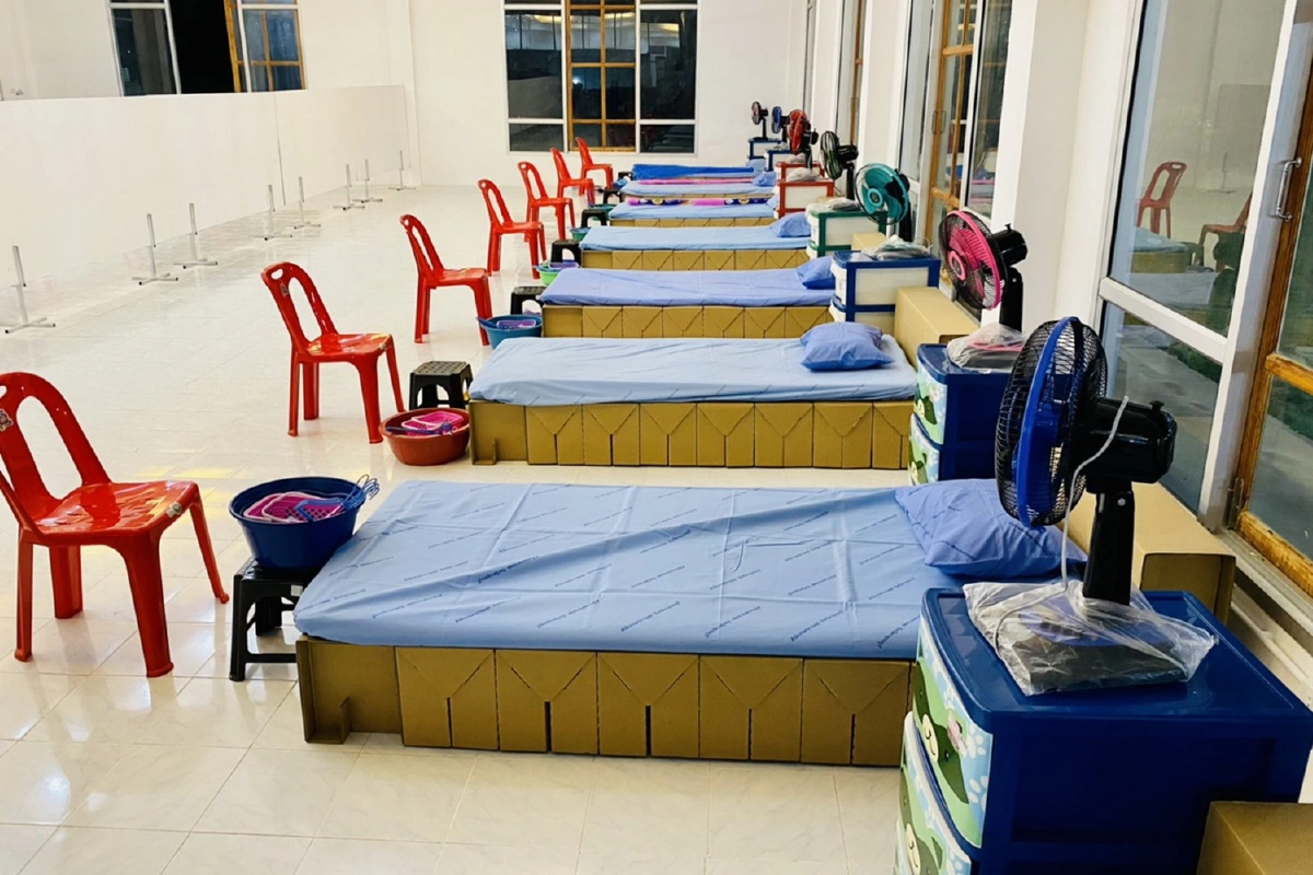 เมืองกาญจน์ผุดศูนย์พักคอยรับผู้ป่วยโควิดใน13อำเภอ