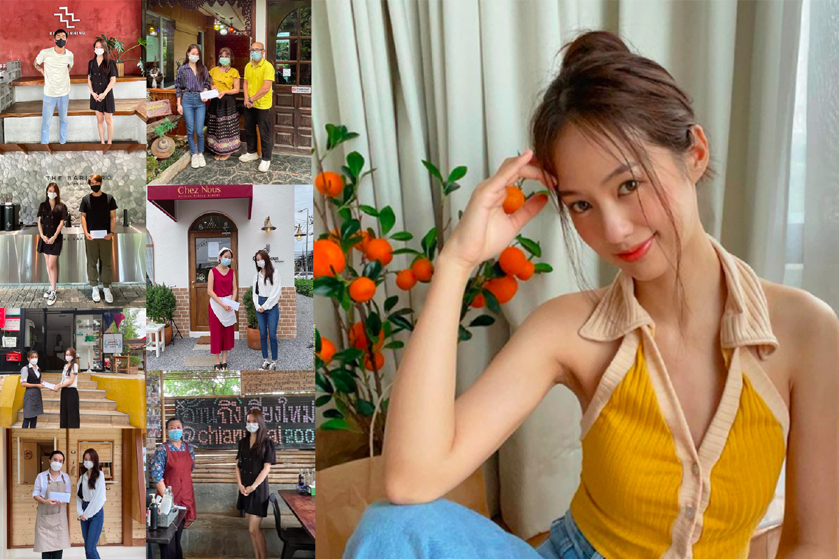 “พิมฐา” ตระเวนขอโทษคาเฟ่-ร้านอาหาร พร้อมมอบเงินเยียวยา หลังเที่ยวเชียงใหม่ไม่กักตัว “พิมฐา” ตระเวนขอโทษคาเฟ่-ร้านอาหาร พร้อมมอบเงินเยียวยา หลังเที่ยวเชียงใหม่ไม่กักตัว