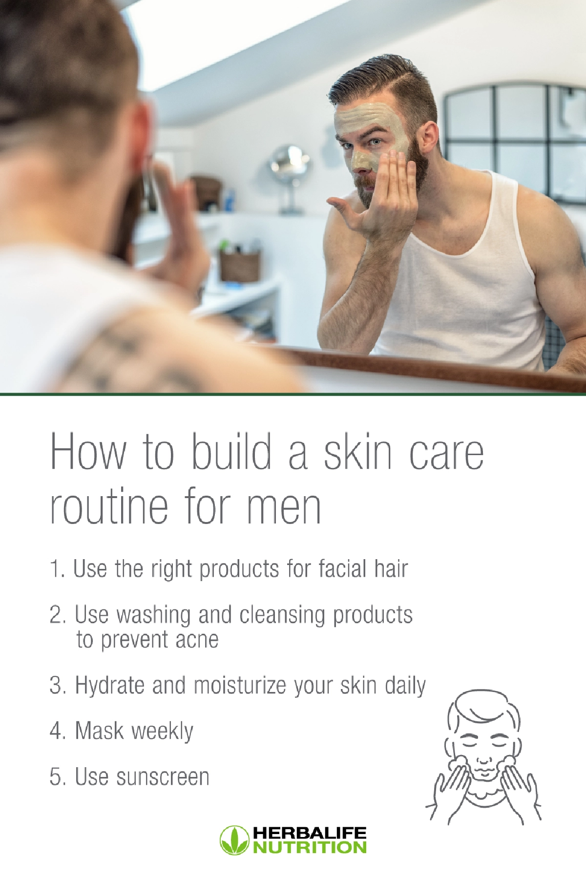 6 กิจวัตรสู่การปรนนิบัติผิวที่ดีที่สุด สำหรับคุณผู้ชาย