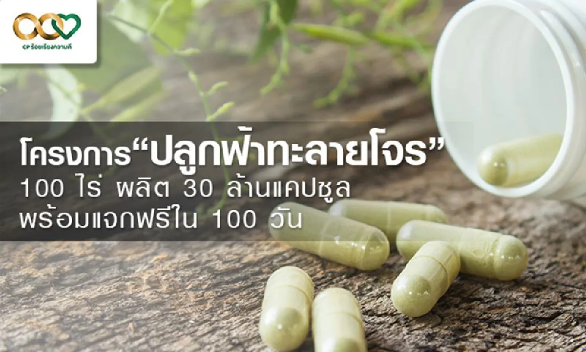 ‘ซีพี’แจกข้าว 2 ล้านกล่อง ผลิตฟ้าทะลายโจร 30 ล้านเม็ดแจกฟรี