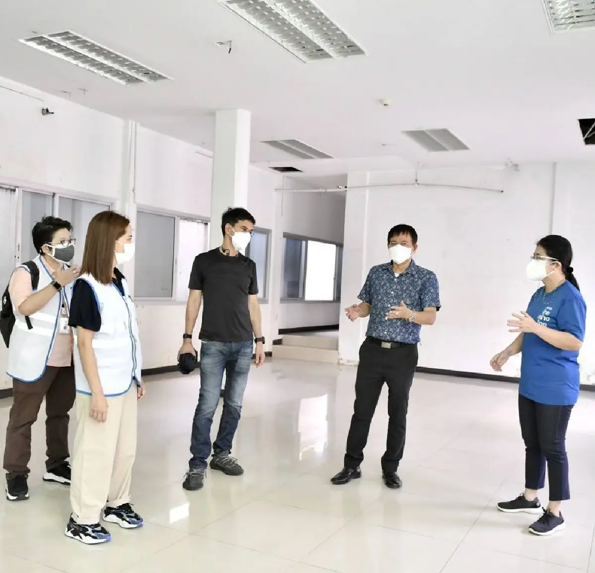 'ไทยสร้างไทย'จับมือรพ.THG สนง.เขตป้อมปราบฯ สร้างศูนย์CI รับผู้ติดเชื้อ120คน