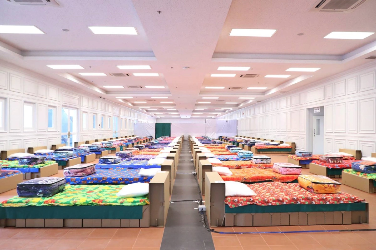 คลังเร่งช่วยเหลือผู้ป่วยโควิดตรวจความพร้อมพื้นที่กรมสรรพากร ทำศูนย์พักคอย