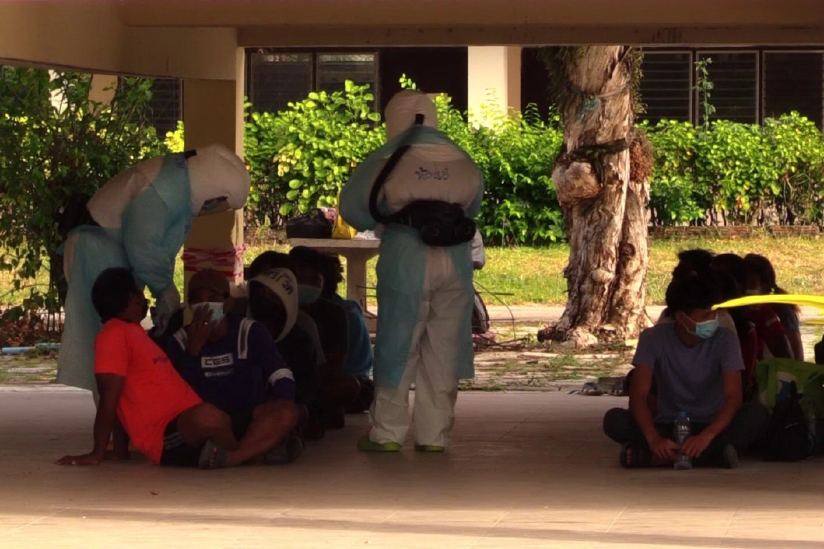 นครศรีฯโควิดทุบสถิติวันเดียว351ราย ใช้เครื่องเอ็กซเรย์คัดแยกผู้ติดเชื้อ