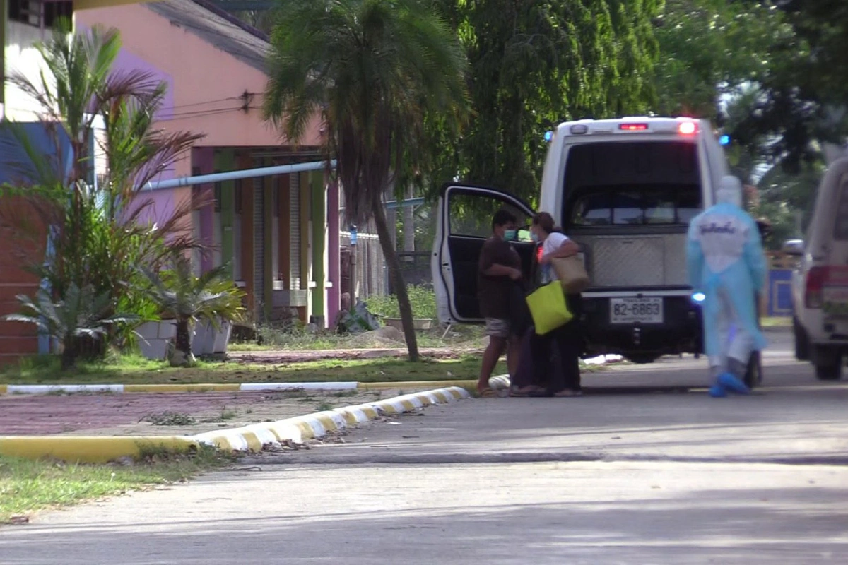 นครศรีฯโควิดทุบสถิติวันเดียว351ราย ใช้เครื่องเอ็กซเรย์คัดแยกผู้ติดเชื้อ