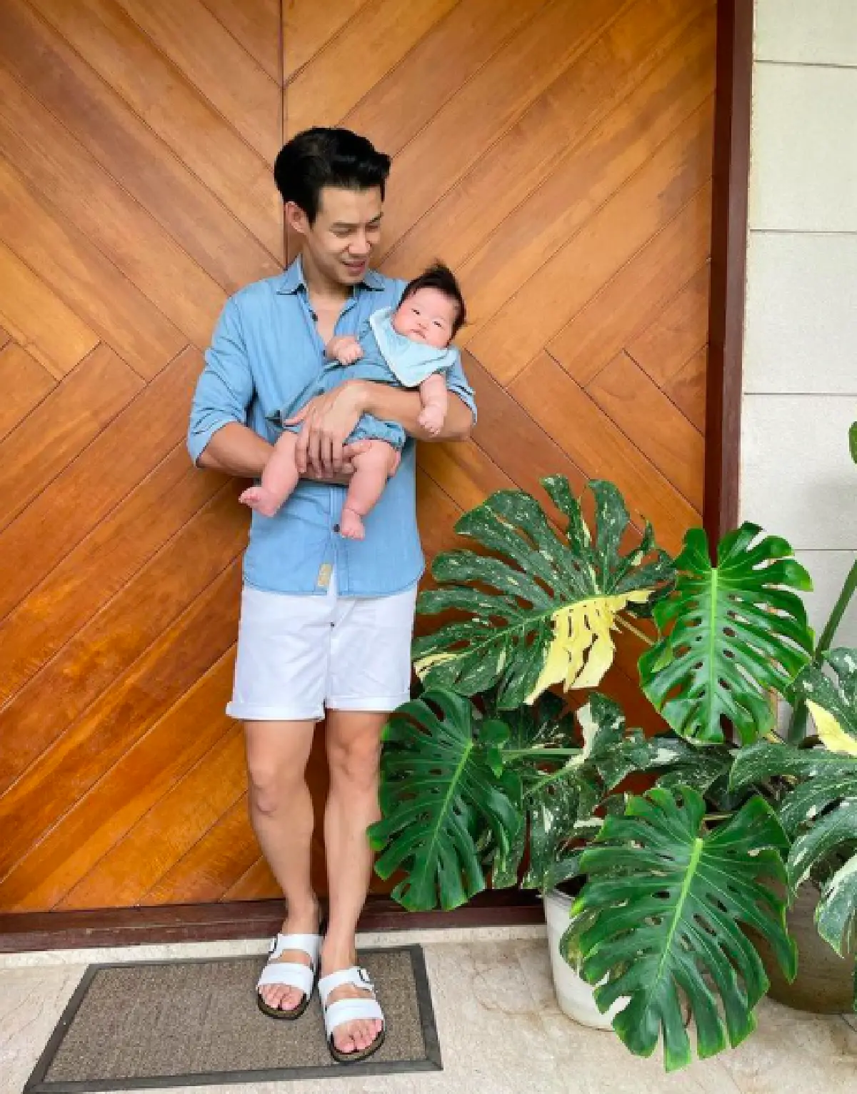 “ณัฏฐ์ เทพหัสดิน” บังเอิญเจอ “สายฟ้า-พายุ” ในหมู่บ้าน พร้อมรีวิวความน่ารัก