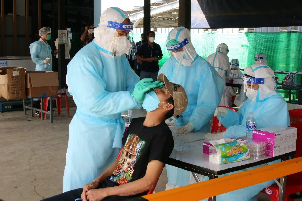 กาญจนบุรีโควิด โรงงานแปรรูปไก่สดไม่ปล่อยสังคมเดือดร้อน