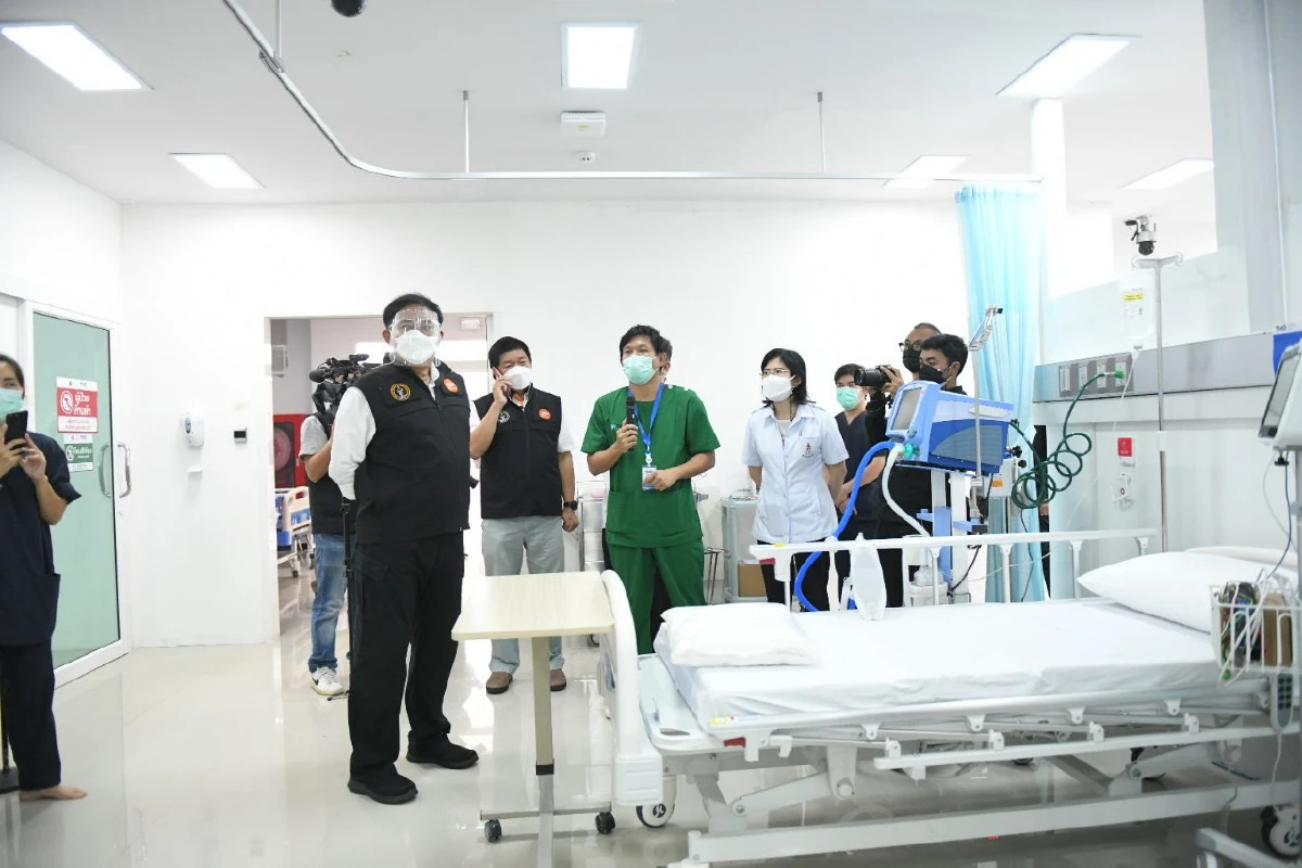 กทม.เปิดเพิ่มอีก40เตียงห้องความดันลบรองรับผู้ป่วยโควิดสีแดง